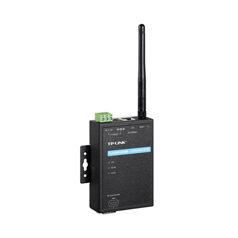 普联(TP-LINK)工业级串口服务器9针RS232/422/485转无线网络wifi有线网口RJ45导轨式12V/24V供电TCP/UDP远程管理 TL-DU2001-W工业级