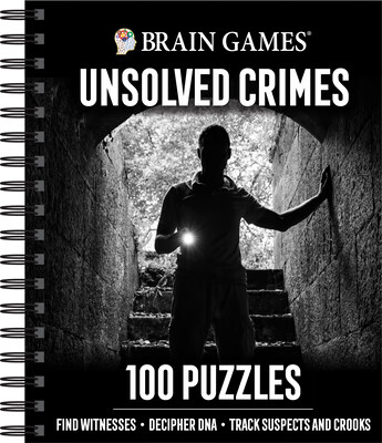 预订 brain games - unsolved crimes: 100 puzzles