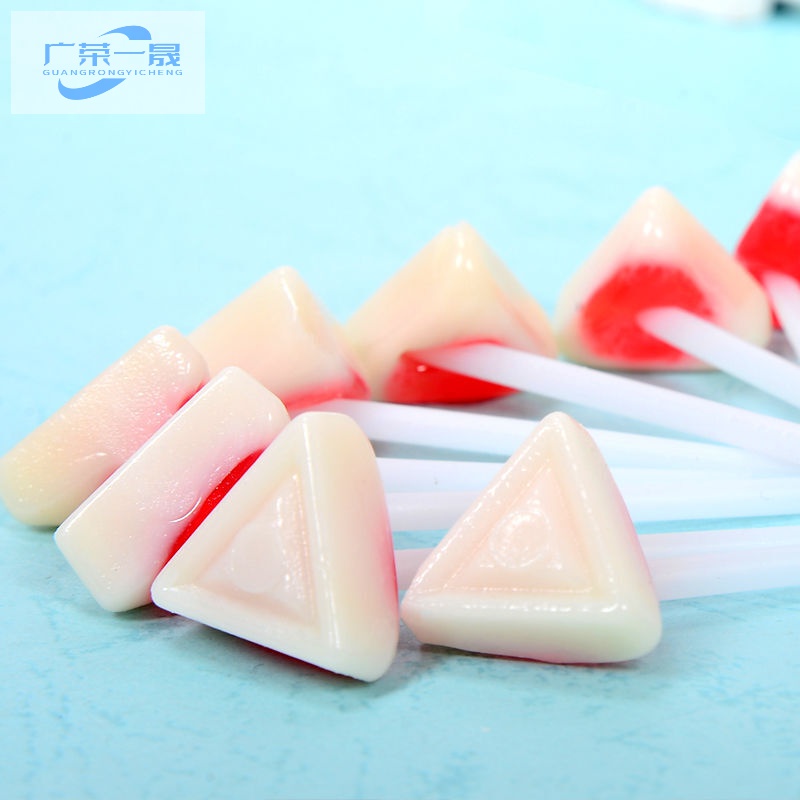 泰茂新鲜奶棒儿童棒棒糖8090怀旧零食三角形糖果休闲零食 10包