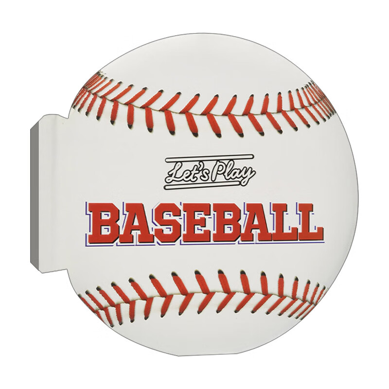 进口原版 lets play baseball 一起打棒球吧! 异形纸板书 英文原版