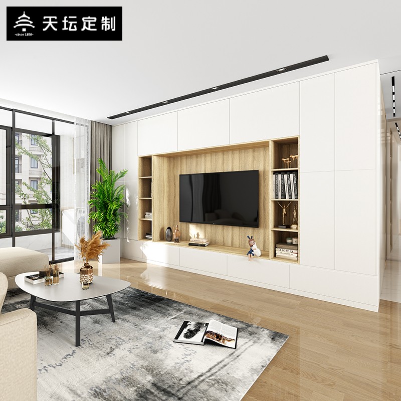 天坛家具全屋定制家具套餐柜子电视柜定制效果图大容量收纳柜储物柜