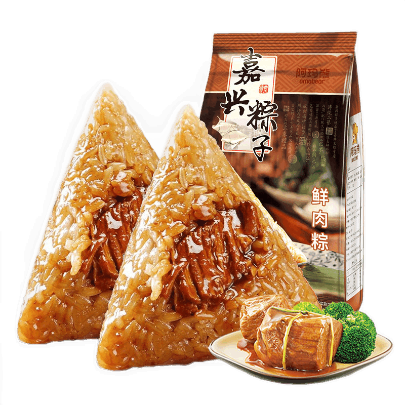 阿玛熊嘉兴粽子礼盒——品味历史与流行趋势|哪里可以查询粽子历史价格