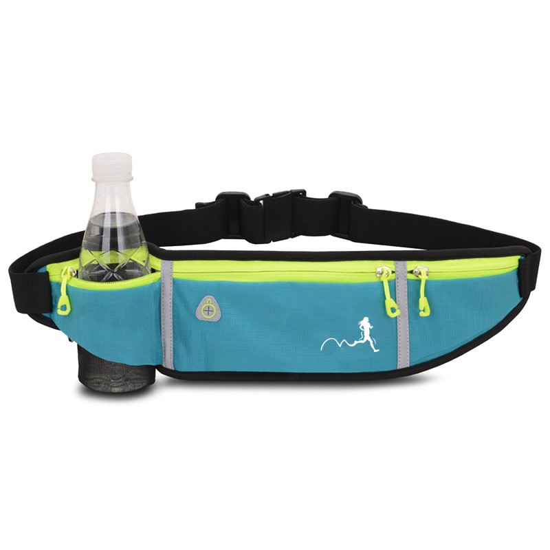 捷如风运动跑步腰包男女士户外手机包腰包防水瑜伽贴身防盗隐形腰包