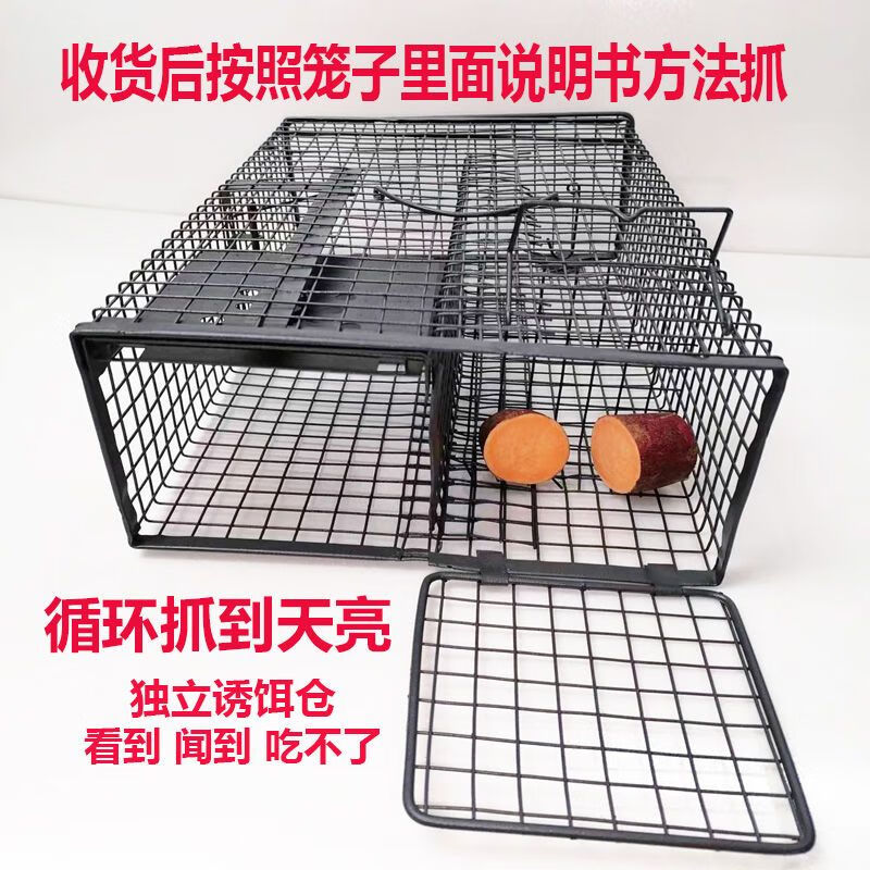 rsrddy新款老鼠笼家用只进不出多功能连续扑捉器灭鼠神器捕鼠耗笼