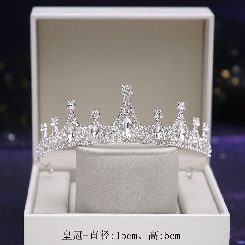 奴风洛世奇公主皇冠头饰女生十八岁礼生日头冠闺蜜礼物新娘结 hg-01