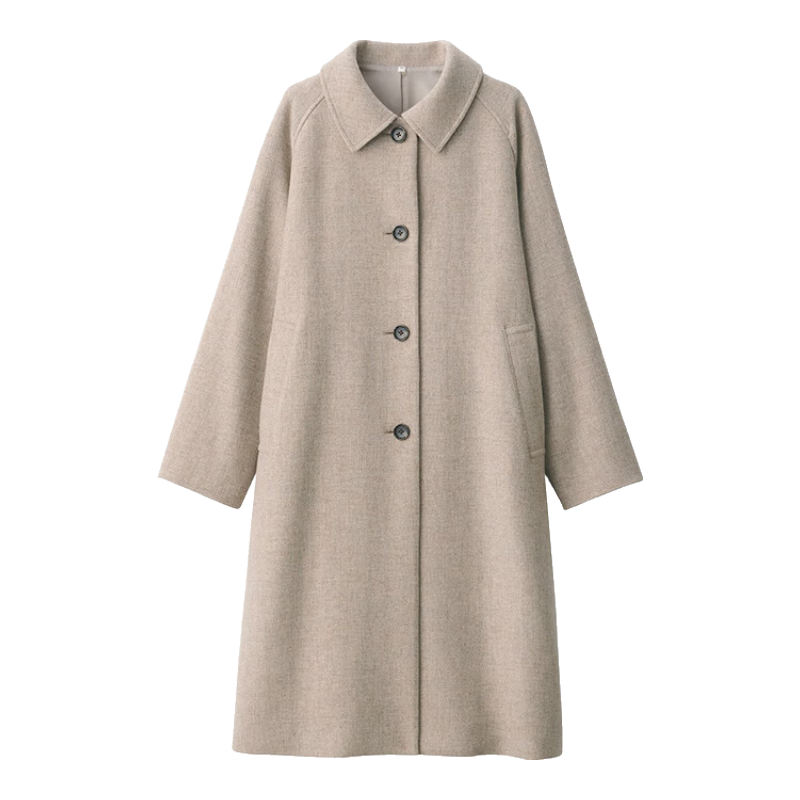 MUJIŮʽ��ë���������ë�ش��������г���Ů�������ŮװBD0Z6A4A ǳ��ɫ M (160/84A) 650Ԫ