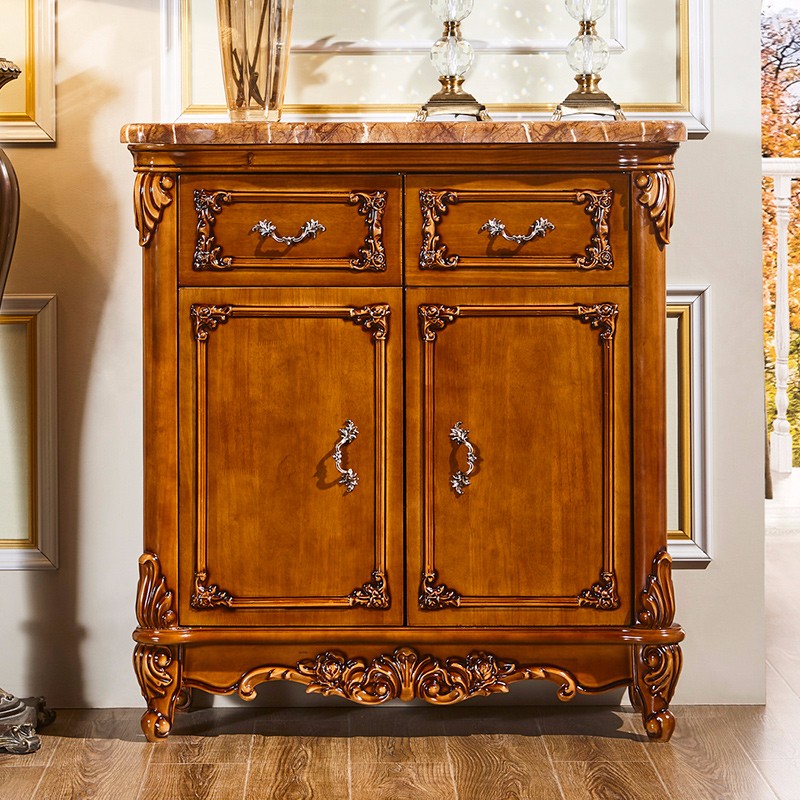 2米1米五 深色 1米木面鞋柜-2门