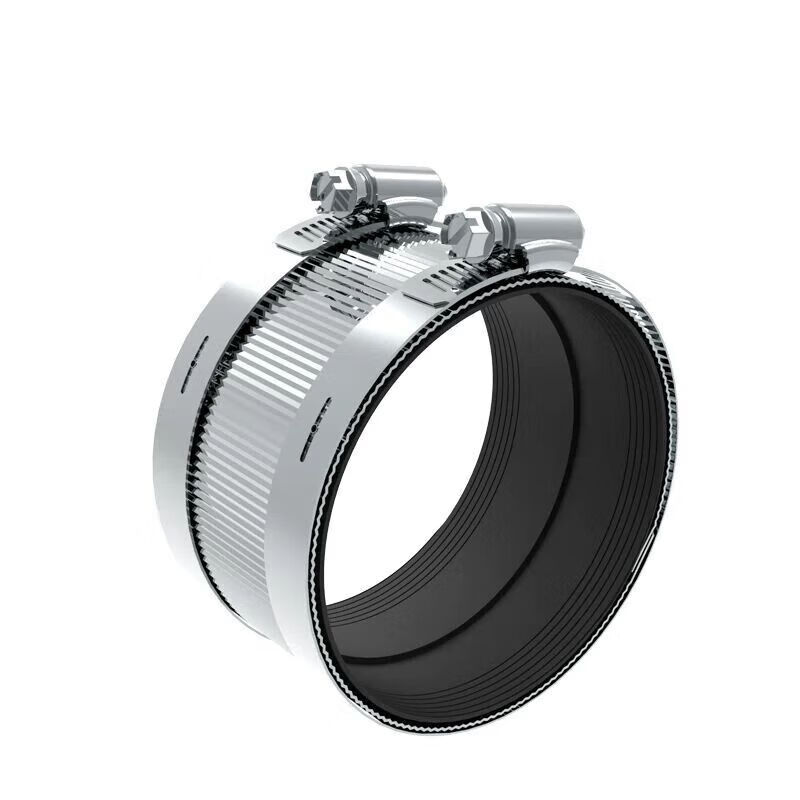 铸铁管卡箍不锈钢管束排下水管卡箍柔性抱箍接头pvc管卡箍强力卡 2寸