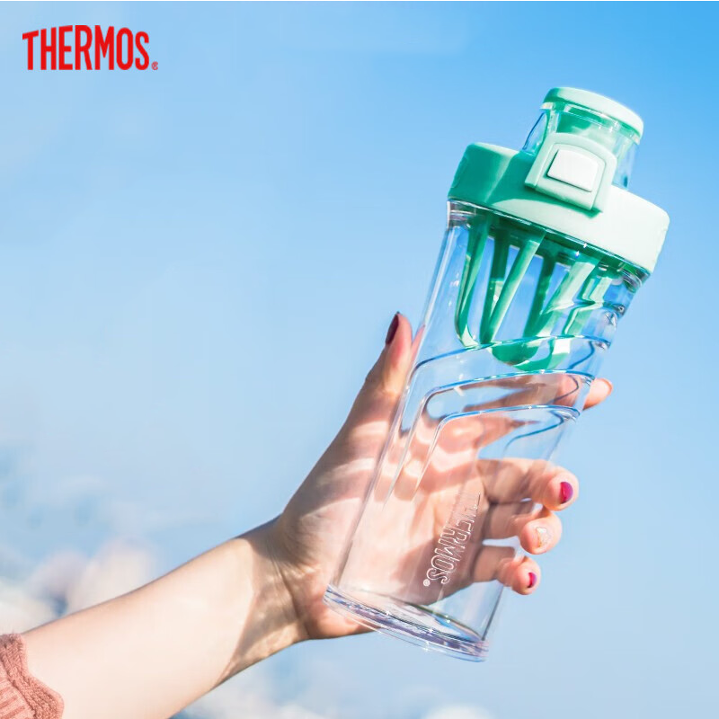 0[天猫]膳魔师摇摇杯蛋白摇粉杯健身奶昔杯子女搅拌杯运动水杯夏生日