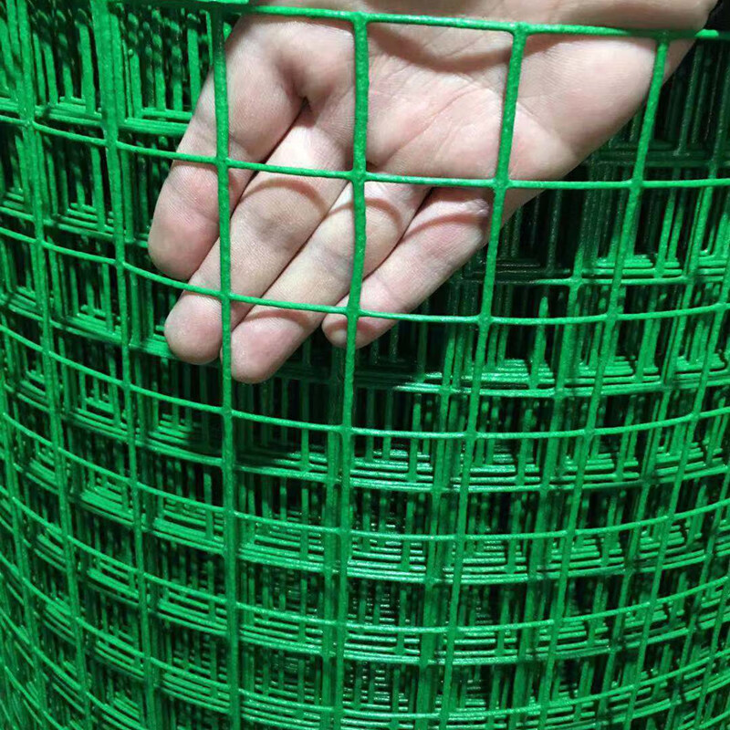 铁丝网家用养殖鸡鸭护栏网圈地隔离网防鼠网荷兰网防护钢丝网 军绿色