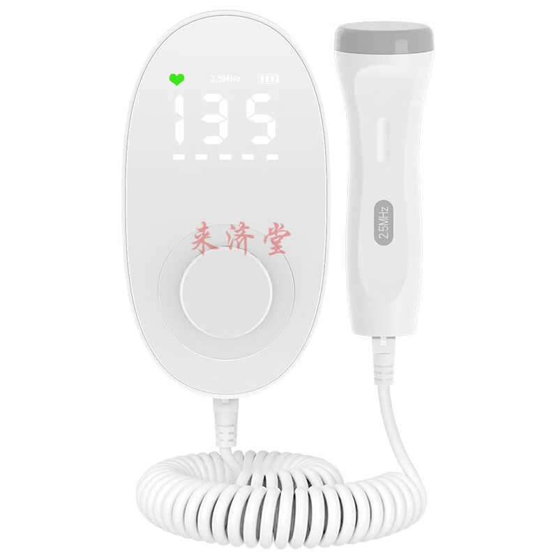 邦力健胎心监测仪家用多普勒孕妇听测胎心监护仪监测胎儿仪充电款 u7