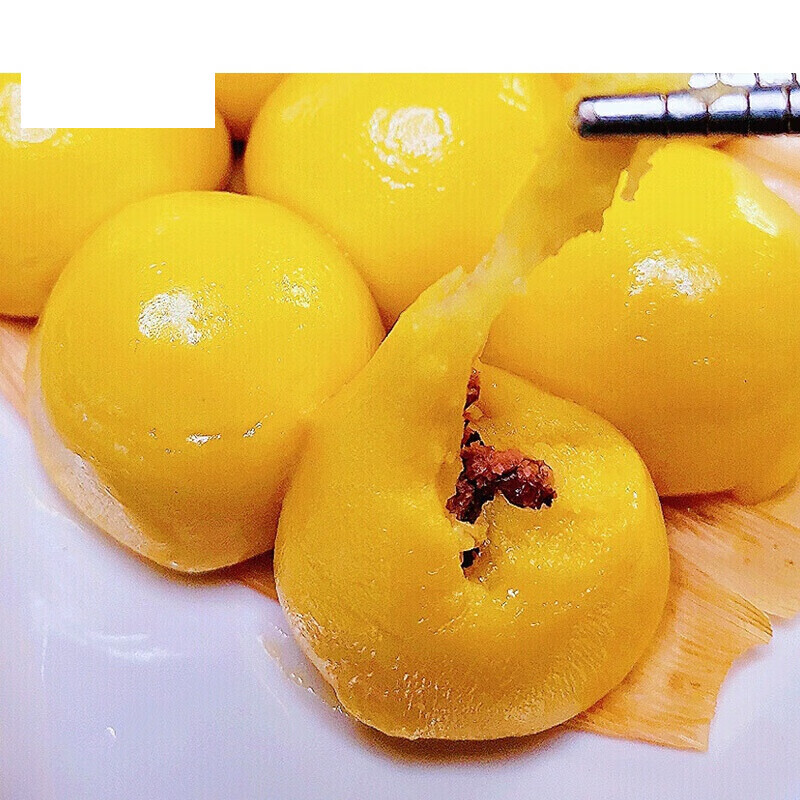 宜享健康东北粘豆包纯手工农家大黄米豆包特产黑米粘豆包 黄豆包(218)