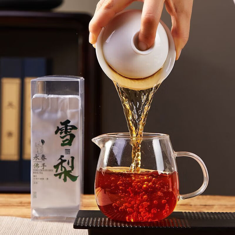 奢氧福建佛手岩茶雪梨佛手茶雪梨香浓香型大红袍茶叶小包装 500克一斤