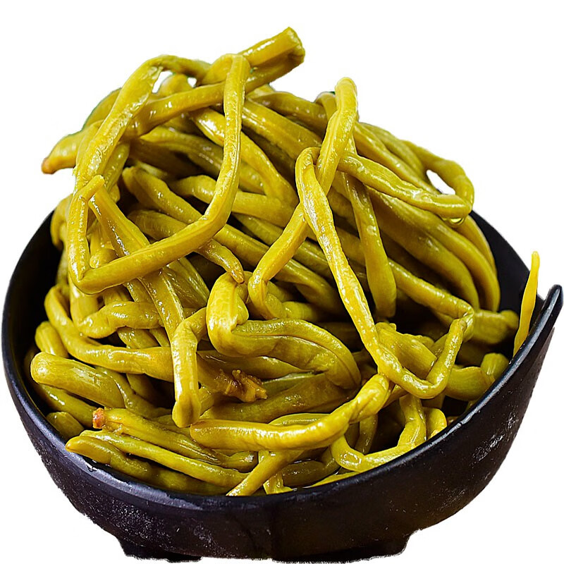 隽颜堂四川老坛泡豇豆酸豆角长豆角袋装泡菜下饭菜江豆农家酱菜脆爽调