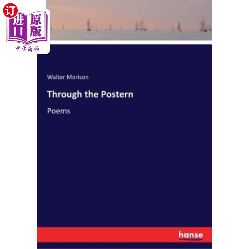 海外直订through the postern: poems 穿过后方
