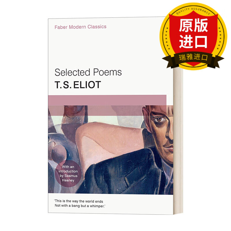 s. eliot 艾略特诗选 费伯现代经典 英文版 进口英语原版书籍