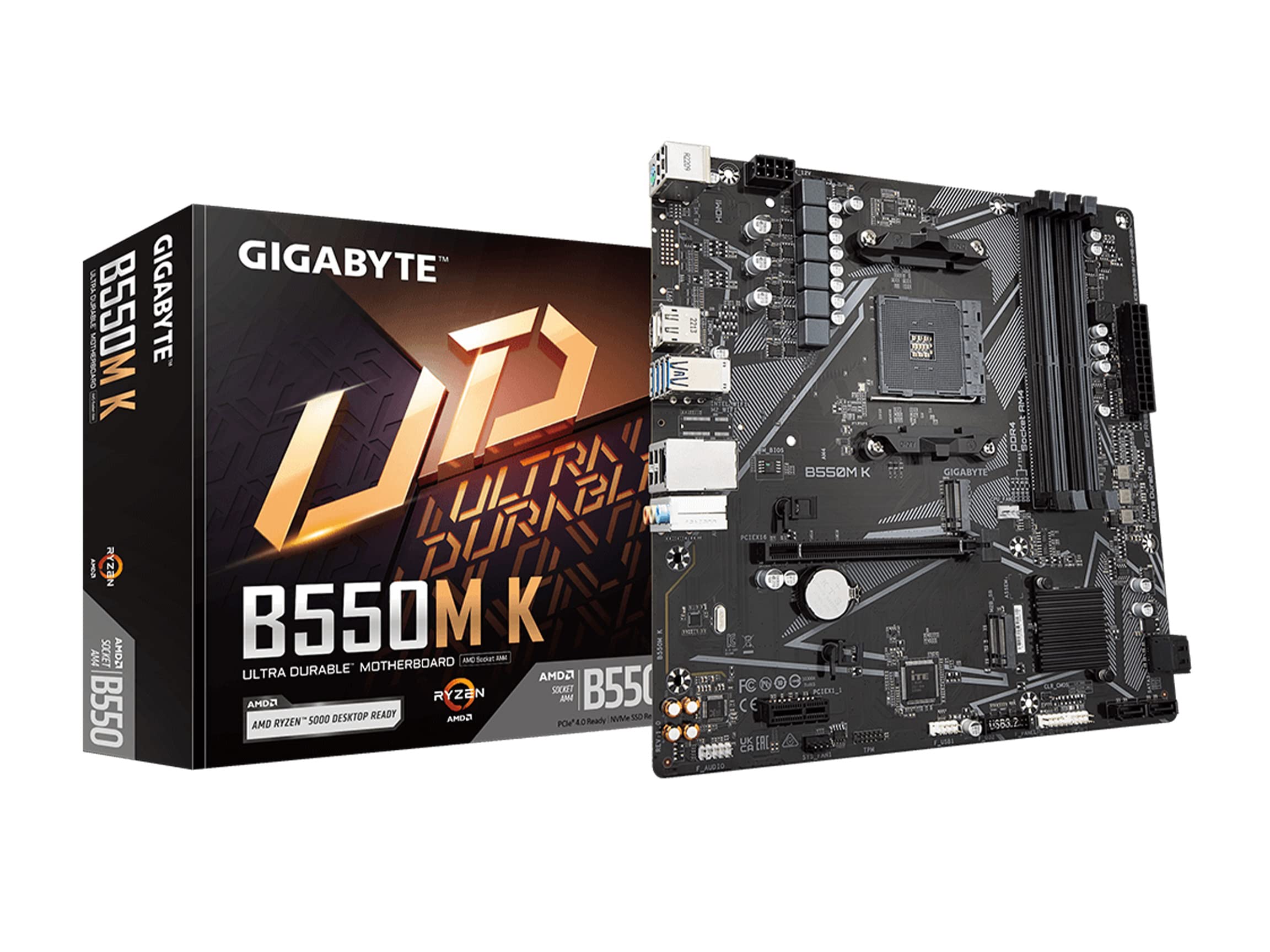 技嘉b550mk和华硕b550mk参数