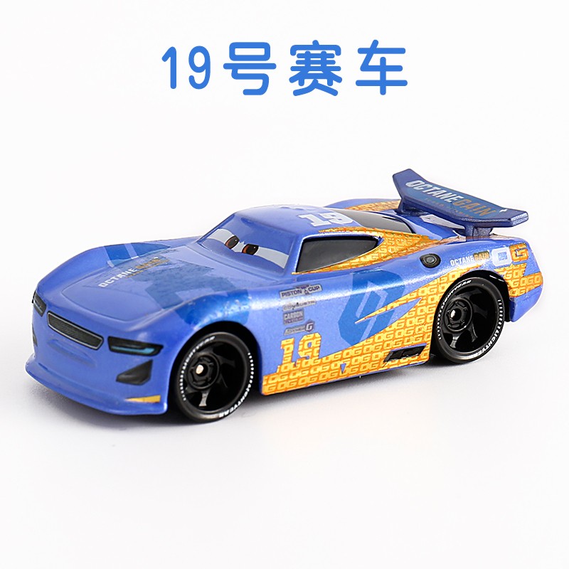 合金玩具汽车模型套装赛车总动员黑风暴冠军博士组合套装 19号丹尼尔