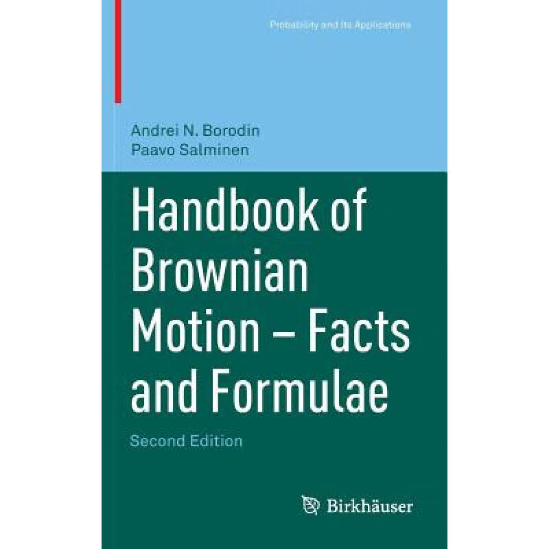 预订 Handbook of Brownian Motion