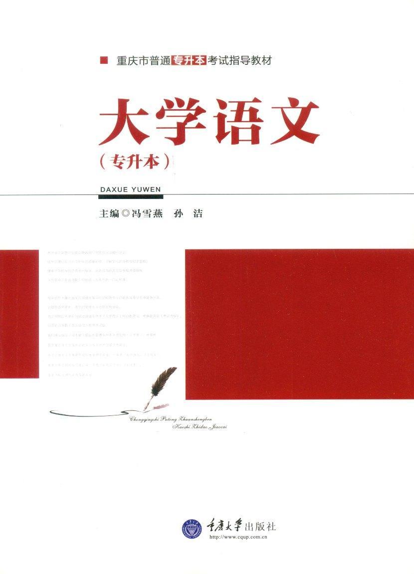 大学语文:专升本大中专教材教辅大学语文课成人高等教育教材 图书