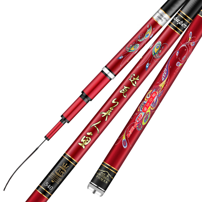 追风钓叟达瓦美人鱼台钓竿鱼竿碳素野钓湖库黑坑超轻硬5H28调鱼杆手竿鲤鱼 竞技6H19调9米+竿稍+礼包