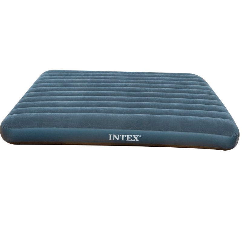 INTEX 64735三人线拉技术充气床垫 家居露营气垫床 户外防潮垫 家用空气床午休躺椅单双人折叠床183*203*25cm100006517487