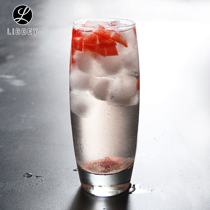 冷饮杯水杯玻璃杯酒吧餐饮饮料杯甜品果汁杯 苗条瘦高 91ml 381毫升高