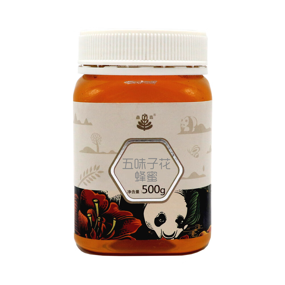 蜂蜜五味子蜜500g瓶装五味子花蜂蜜蜂 五味子蜜500g