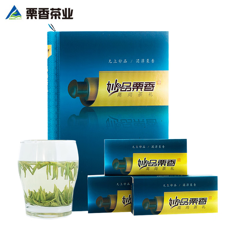 栗香萦道 特级湄潭翠芽 2024新茶 明前雀舌妙品栗香120g礼盒装