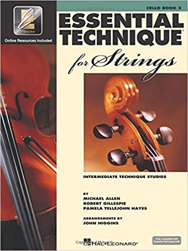【预订】essential technique for strings: cello