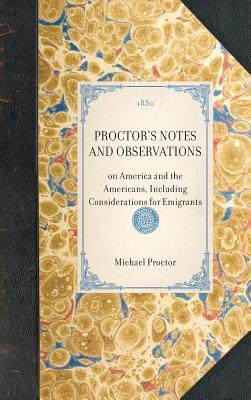 预订proctors notes and observations: on america and