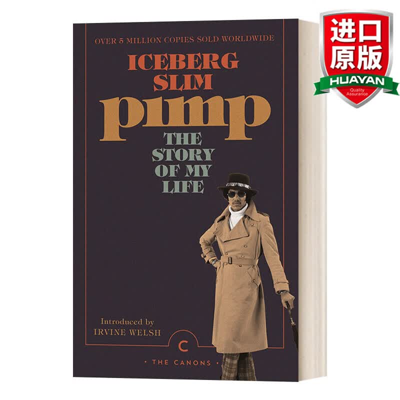英文原版 Pimp 皮条客 我的人生故事 英文版 进口英语原版书籍