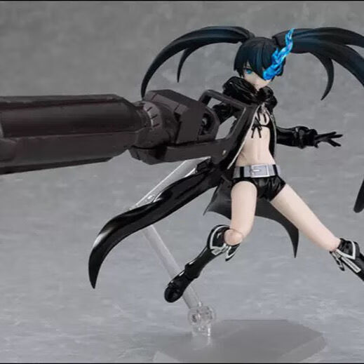 薇欧漫黑岩射手手办 黑岩射手 figma sp012 heiy 可动 盒装手办 摆件
