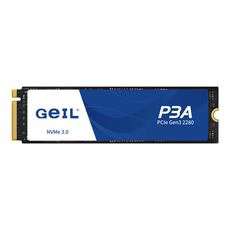 GeIL 金邦 2 固态硬盘 .2接口CIe 3.0台式机笔记本硬盘 高速2500MB/S P3A系列