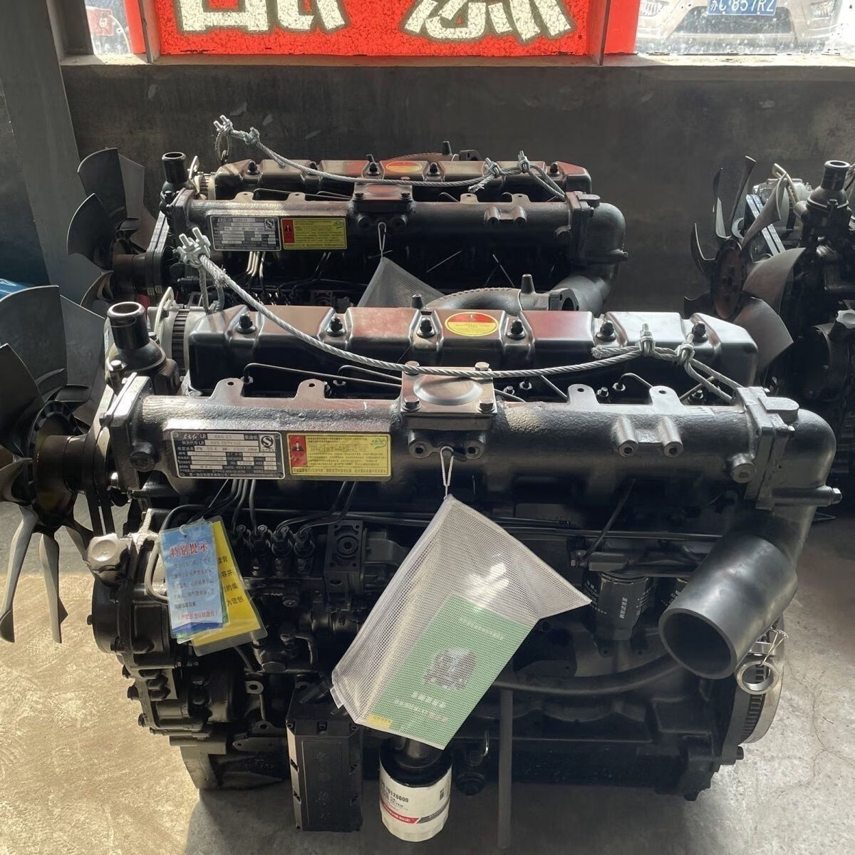 原厂精品东方红六缸6105/6108/6110发动机总成100
