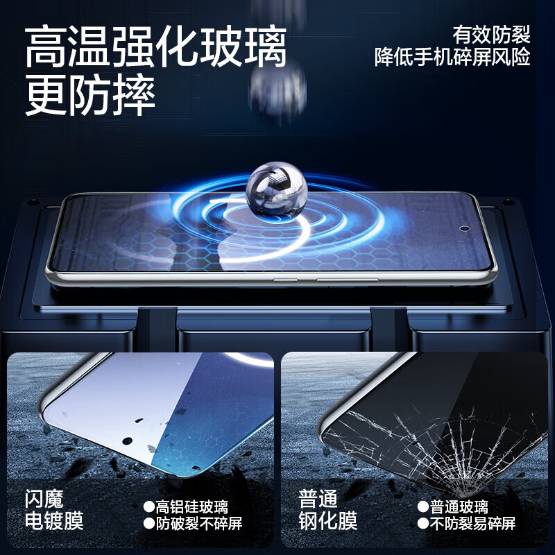 闪魔【优选直发】 适用于华为Pura70钢化膜P70手机膜全屏覆盖高清抗指 华为Pura70【全覆盖防爆摔】2片 贴坏包赔