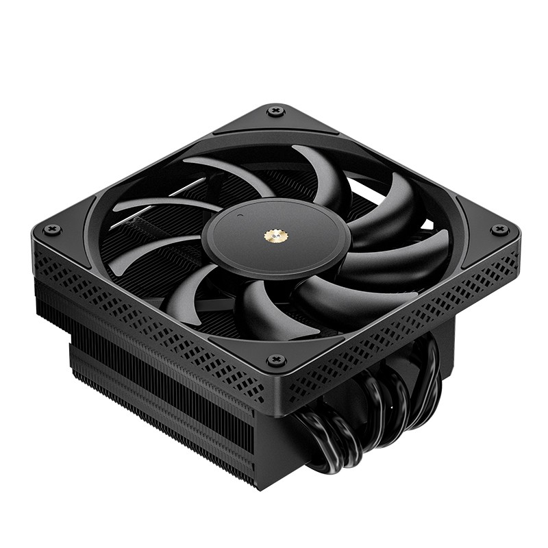 乔思伯（JONSBO） 乔思伯HX6200D A4机箱mini迷你itx下压cpu电脑1700散热器 HX6200D 黑色（高度63MM）