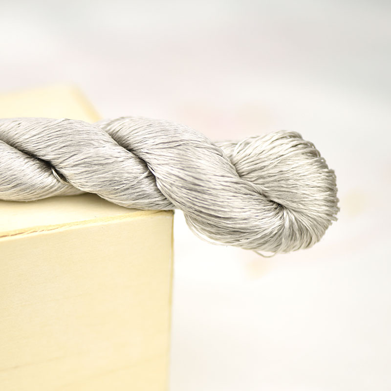 其他绣匠113号手工苏绣刺绣绣花蚕丝线缠花真丝绣线手工刺绣线鱼鳞灰