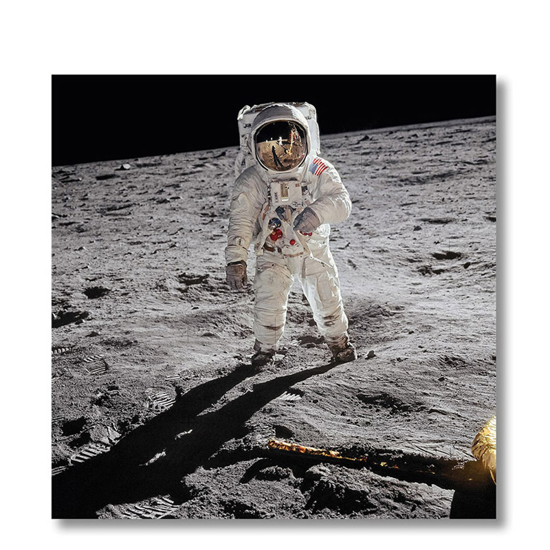 奥尔德林签名版: 阿波罗11号《月球上的人》进口原版图书[taschen]