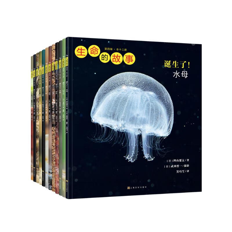 生命的故事第4辑（全12册）（3-6岁儿童科普绘本昆虫动物百科全书用实拍大图记录生命的成长过程果壳、无穷小亮推荐）(中国环境标志绿色印刷)