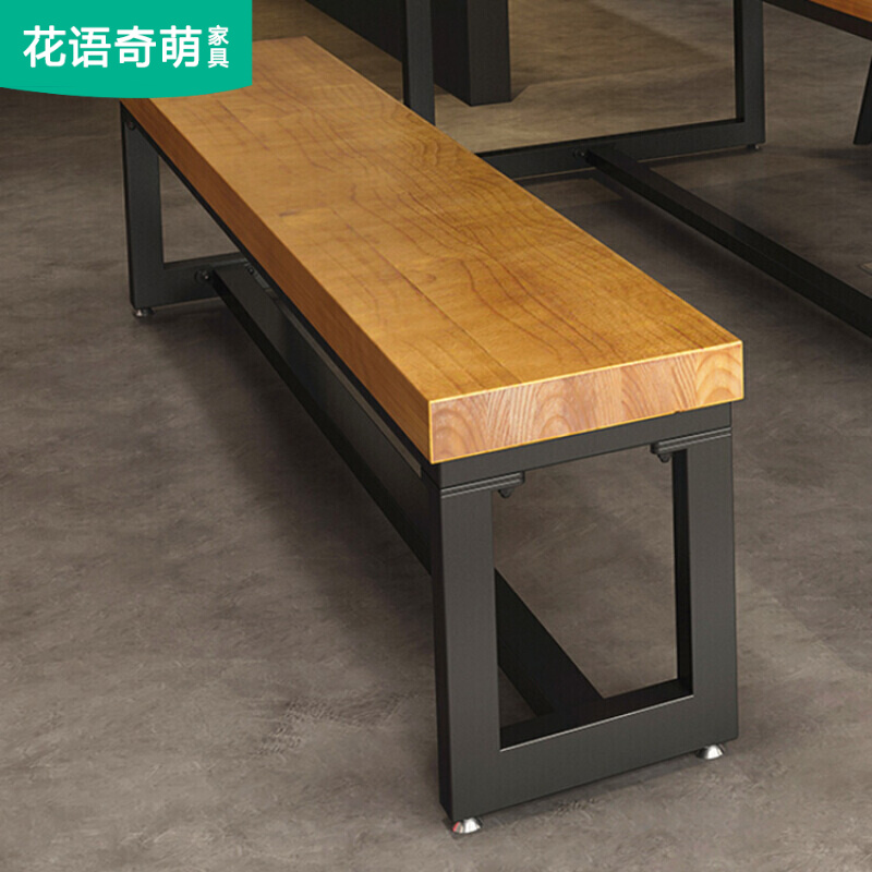長條凳子商用長椅子簡約長凳長木板凳長凳餐椅凳實木簡約餐廳長凳茶桌凳 5公分厚 140*40*45