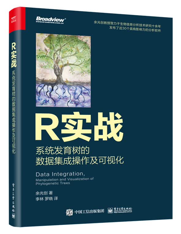 R实战：系统发育树的数据集成操作及可视化（全彩）怎么看?