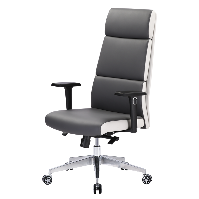 黎明 办公椅家用书房电脑椅现代简约老板皮椅升降转椅班椅