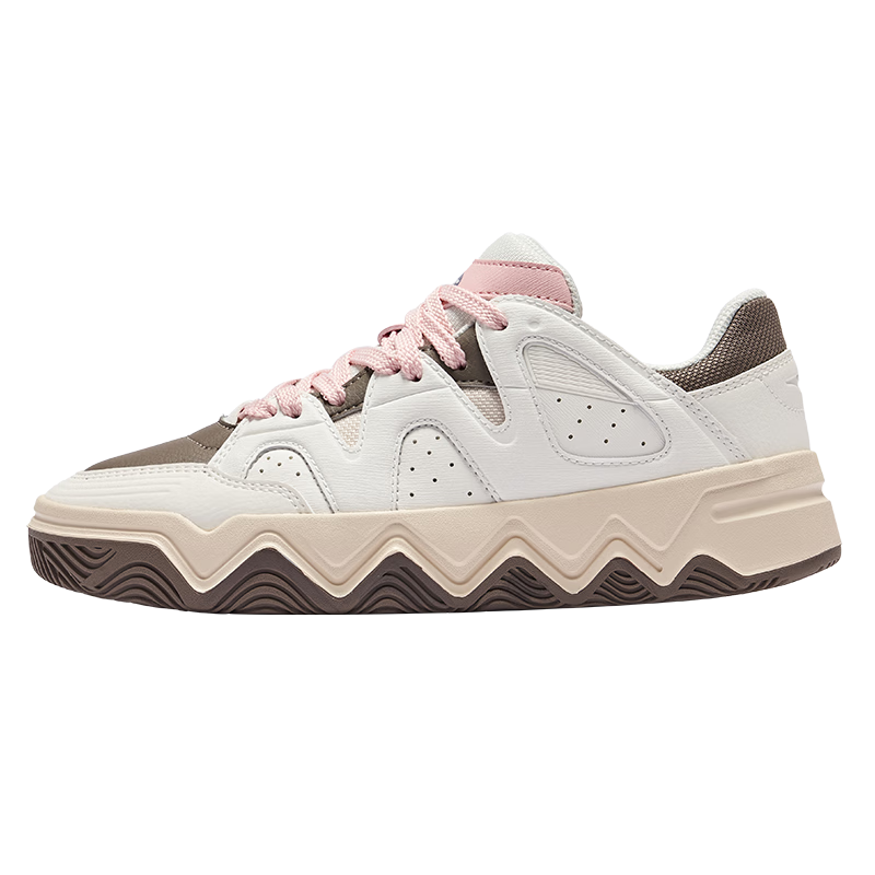 鸿星尔克板鞋女鞋厚底轻质舒适软底百搭潮流鞋子女|漫游2