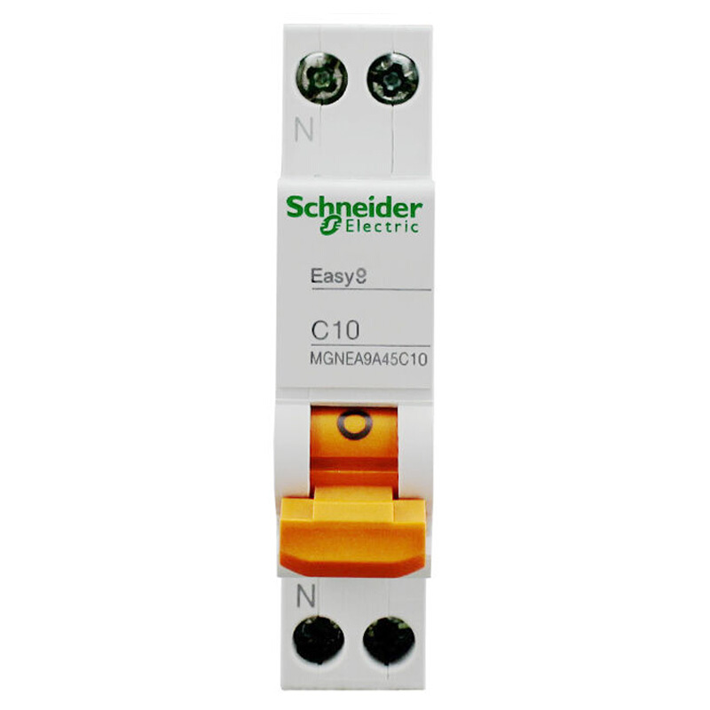 施耐德电气电气  空气开关 1p n c20a 双进双出微型断路器dpn空开 mg