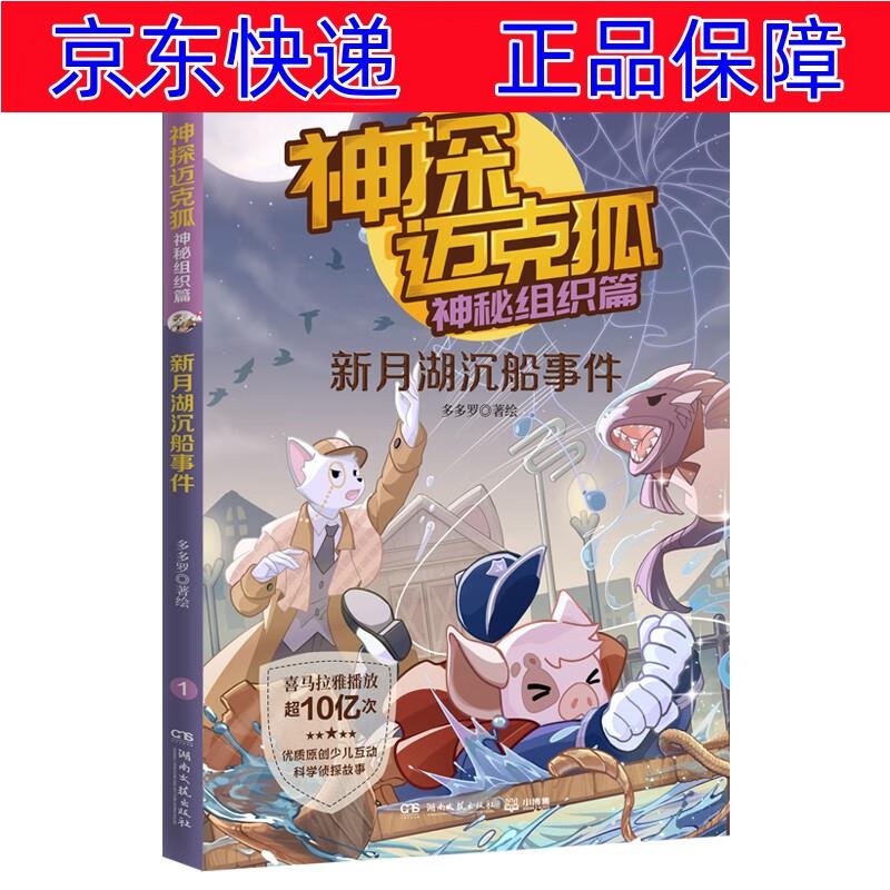 正版图书 神探迈克狐·神秘组织篇:新月湖沉船事件?