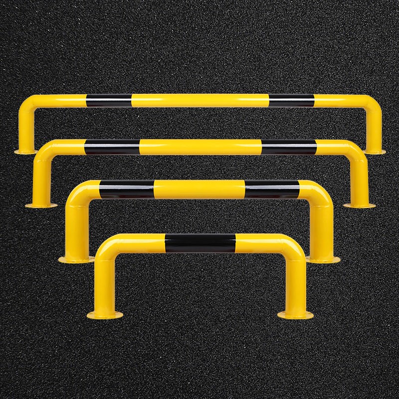 万尊 u型护栏钢管挡车器停车场围栏警示杆防撞杆马路隔离护栏阻车器