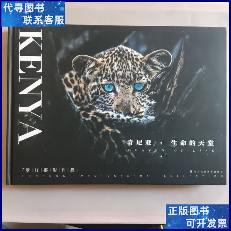 肯尼亚 生命的天堂 (罗红摄影作品)二手书