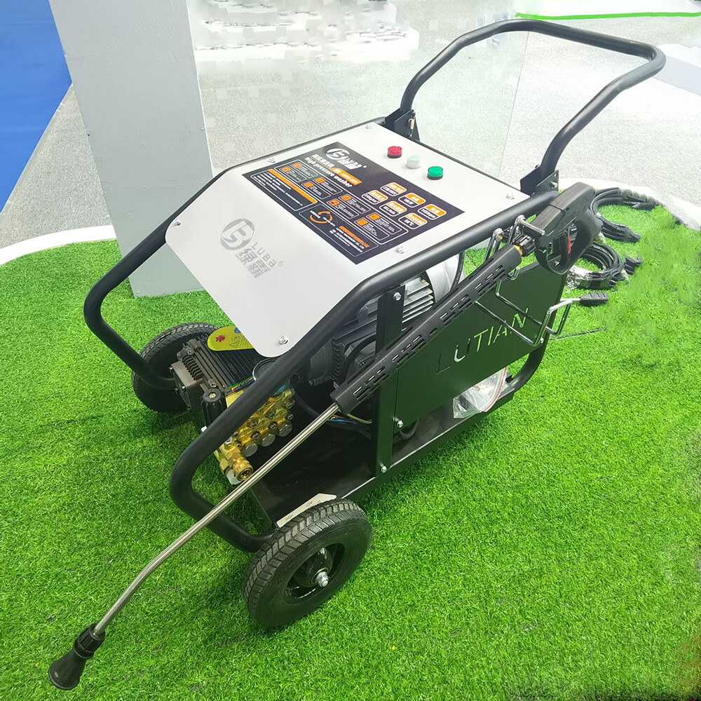 10t4高压清洗机380v大功率商用10kw洗车机感应电机