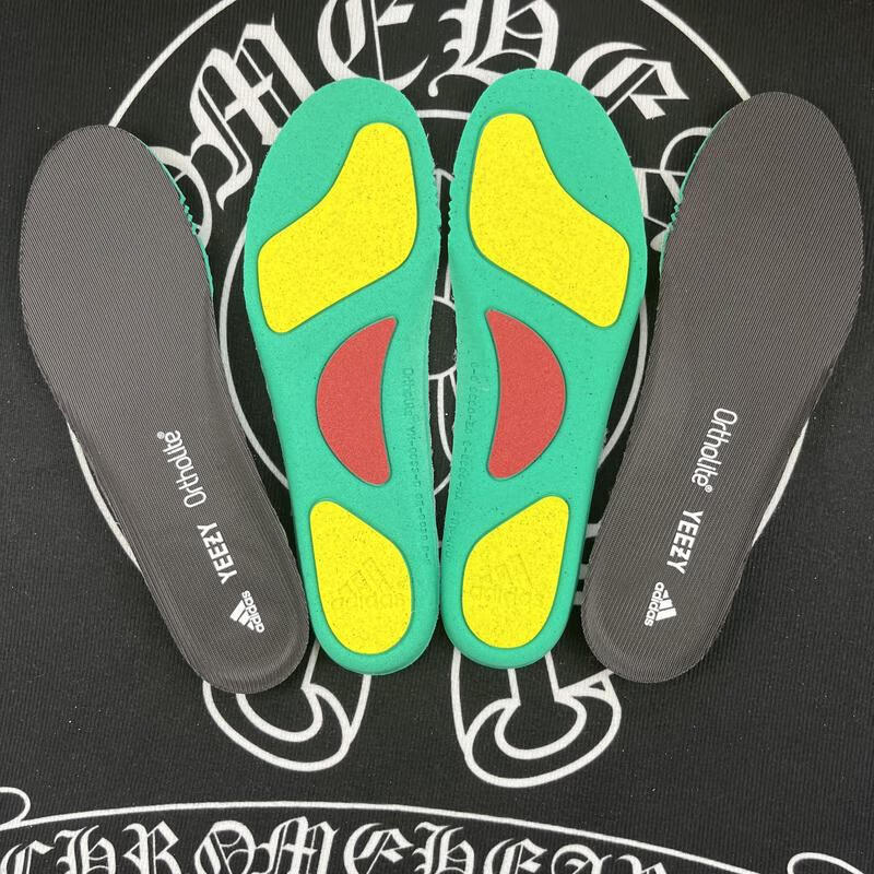 适配yeezy椰子700v2鞋垫 500鞋垫米灰海盐白碳黑男女黑魂鞋垫原装 一